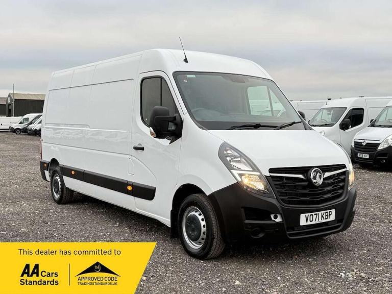2021 Vauxhall Movano 3500 BiTurbo Edition Panel Van Diesel Manual FWD L3 H2 Euro