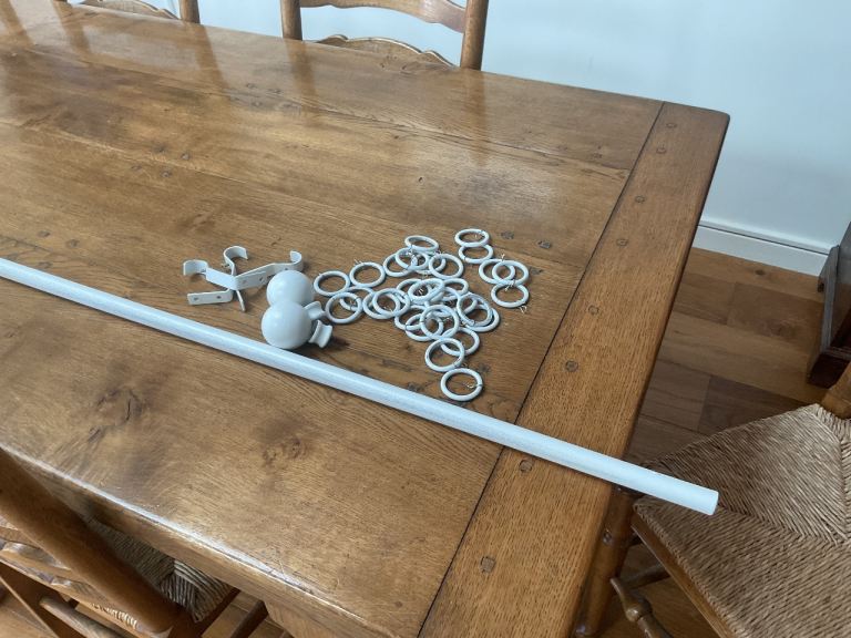 Curtain pole with all fitti gs