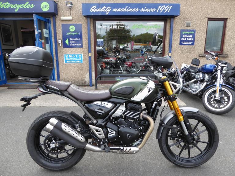 Triumph Scrambler 400 X - 2024 - 4,341 Miles at Penrith Motorcycles 