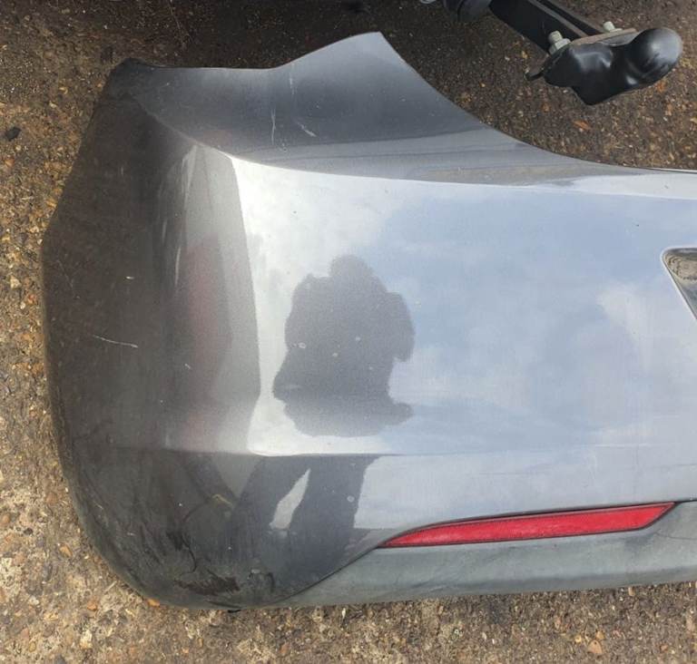 Vauxhall Astra J Rear Bumper Grey Z177 2012
