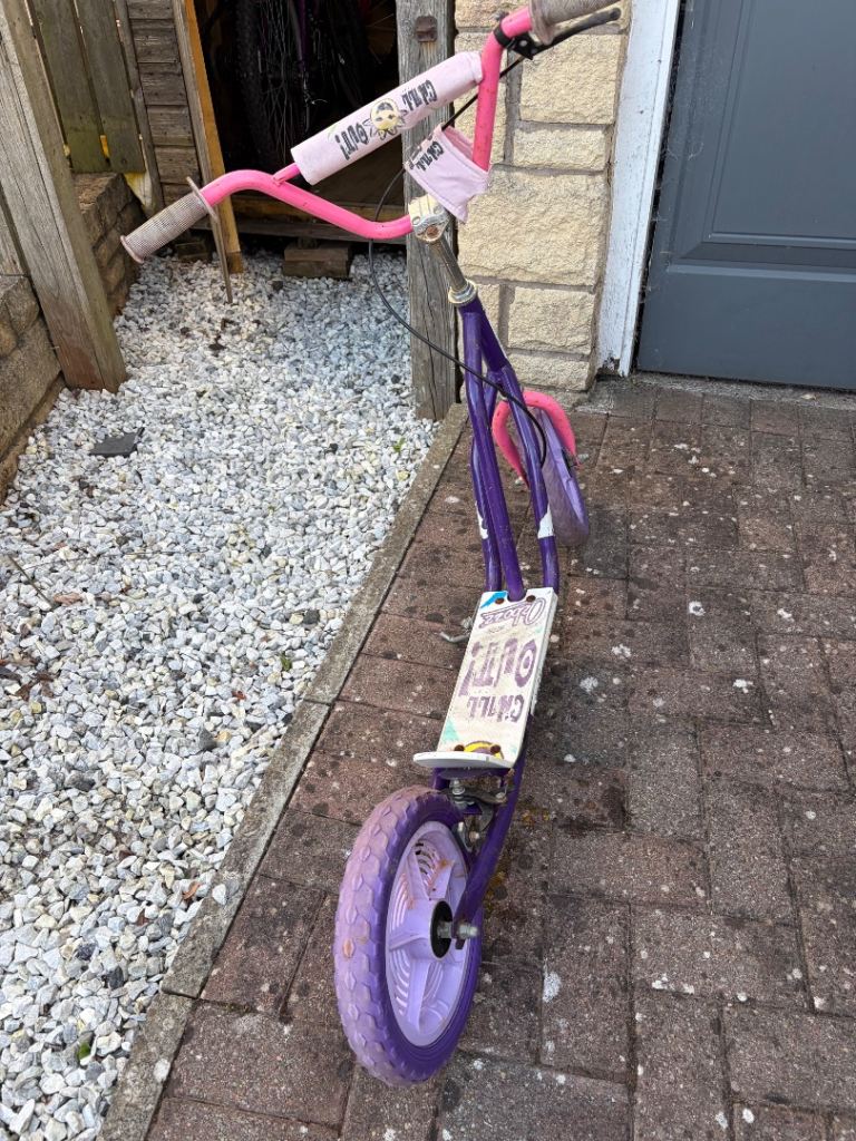 Kids Purple & Pink Scooter – Good for a Little One