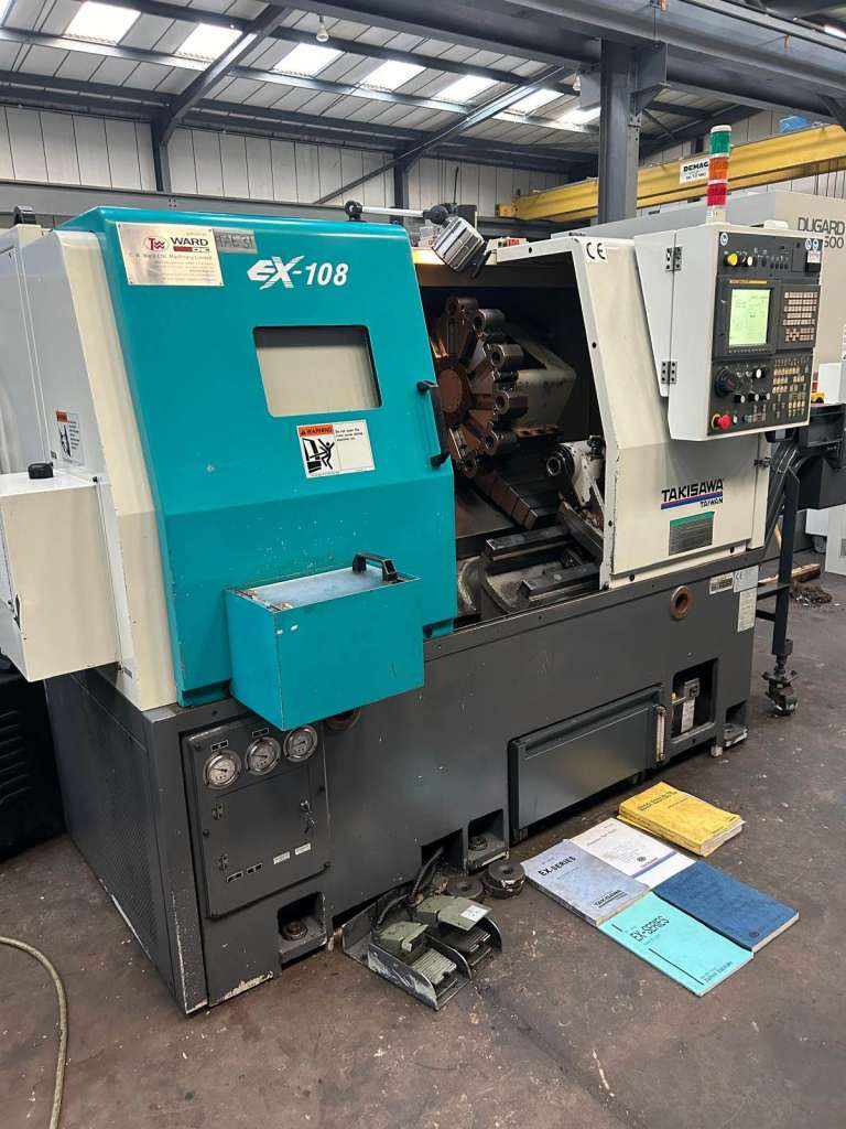 TAKISAWA MODEL EX 108 CNC LATHE YEAR 2005