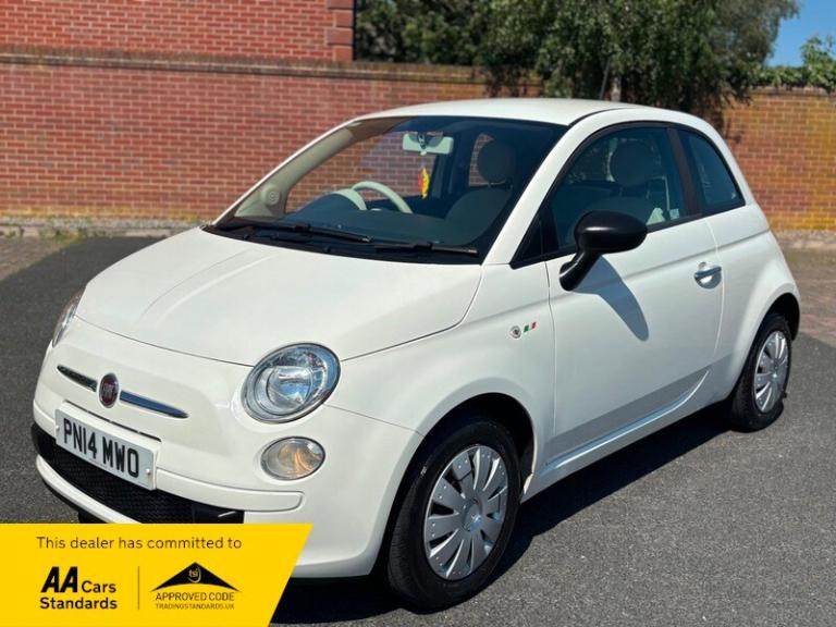 Fiat 500 POP IN WHITE WITH 74k FULL HISTORY ?35 TAX 12 MONTH MOT 3 MONTH WARRANT