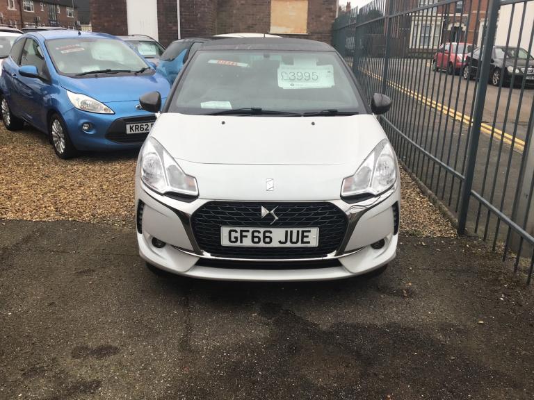 2016 DS Automobiles DS 3 1.6 BlueHDi Elegance 3dr HATCHBACK Diesel Manual