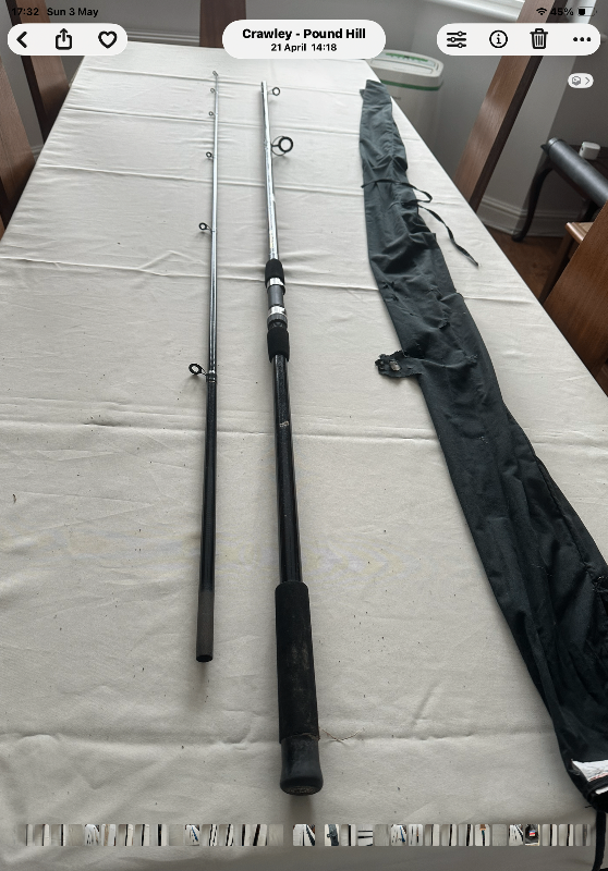Fishing Rod: Daiwa Strike Force X. SFX C1214.