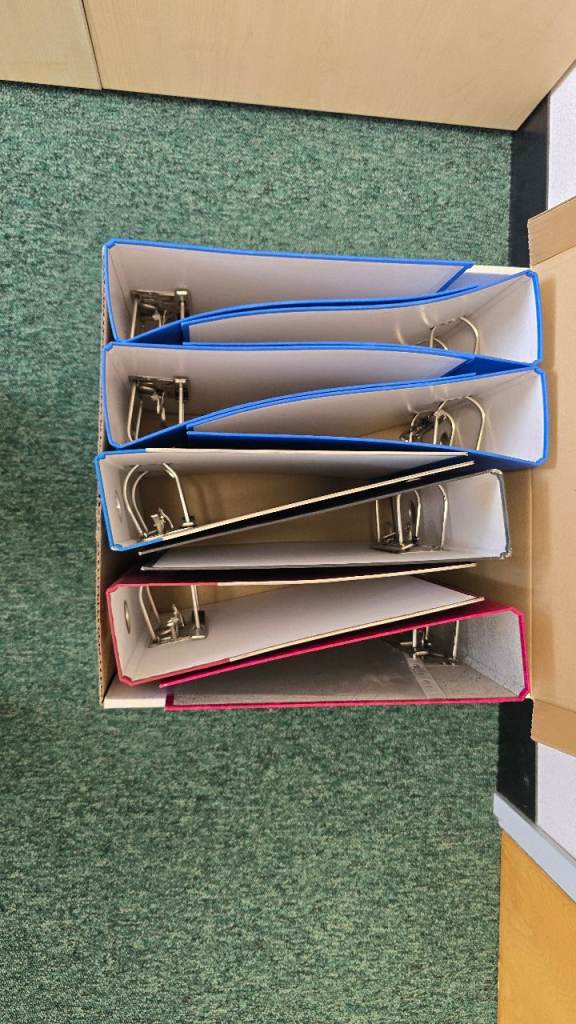 Used Lever Arch Folders