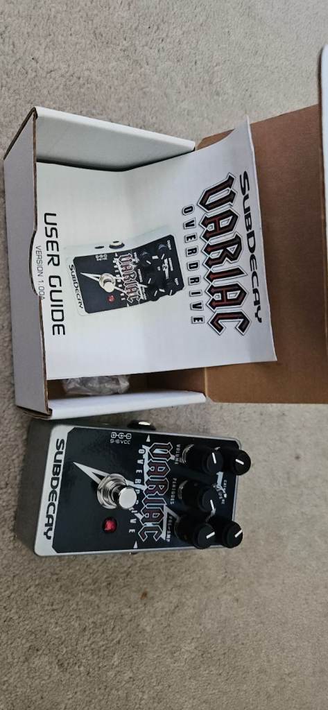 SubDecay Variac EVH style overdrive pedal