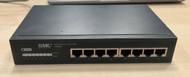 SMC EZ-Switch 10/100 108DT - 8 Port Ethernet Switch