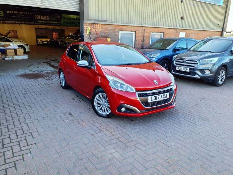 2017 17 PEUGEOT 208 1.2 PURETECH ALLURE HATCHBACK 5DR PETROL EAT EURO 6 (S/S) (1