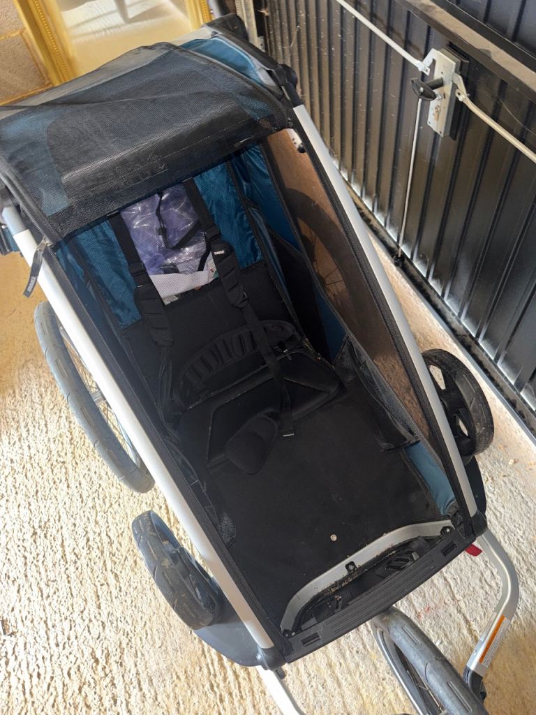 Thule chariot single with jogging wheel 