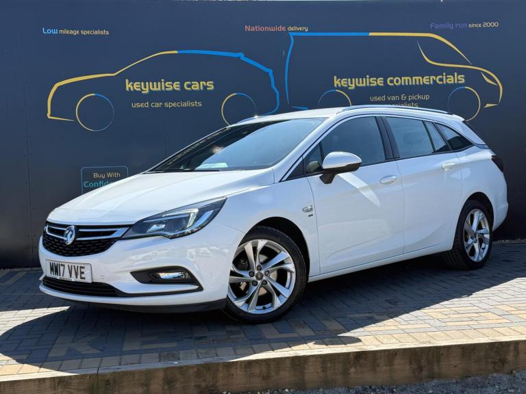 2017 Vauxhall Astra 1.4i Turbo SRi Nav Sports Tourer Euro 6 5dr ESTATE Petrol Manual