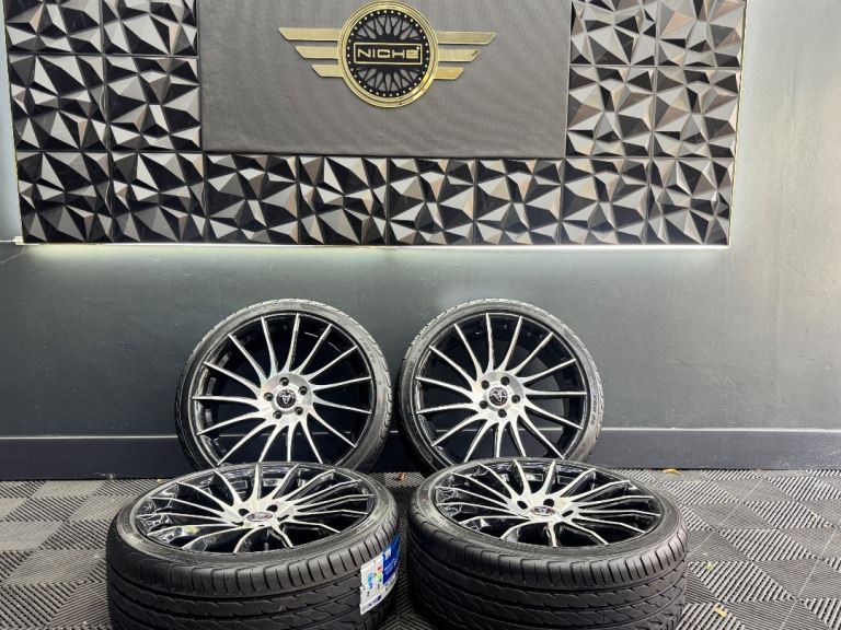 20” inch turbine 5x112 alloys wheel mercedes cls audi q3 q5 rs a4 a6 a7 glb glc bmw x3 