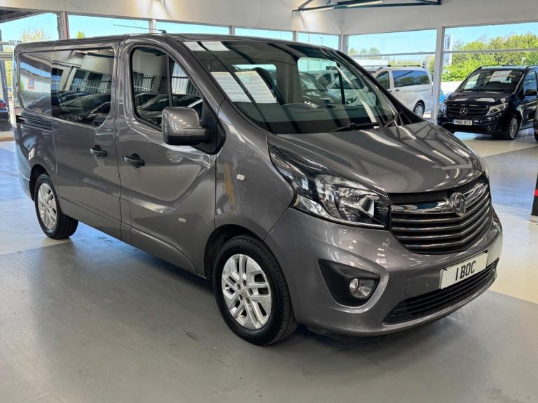 2015 Vauxhall Vivaro 2900 1.6CDTI BiTurbo 120PS eFLEX Sportive H1 D/Cab PANEL VAN DIESEL Manual