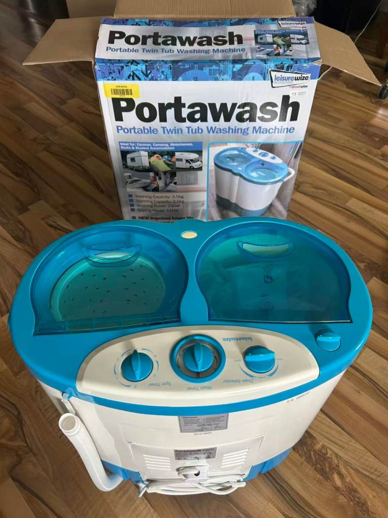 Leisurewize Portable Twin Tub Washing Machine – Excellent Condition