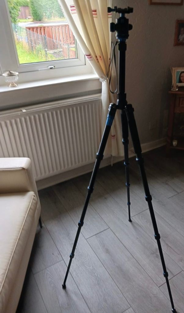 Camera Tripod - Black, Good Condition