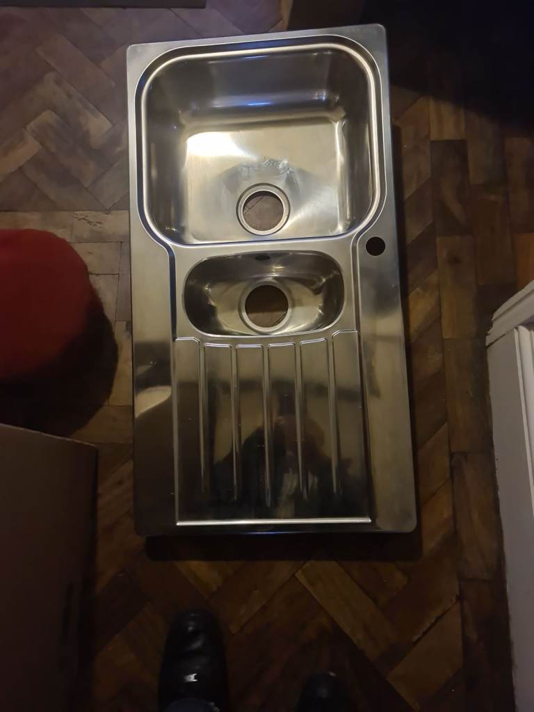 brand new stainless steel 1'5 bowl
