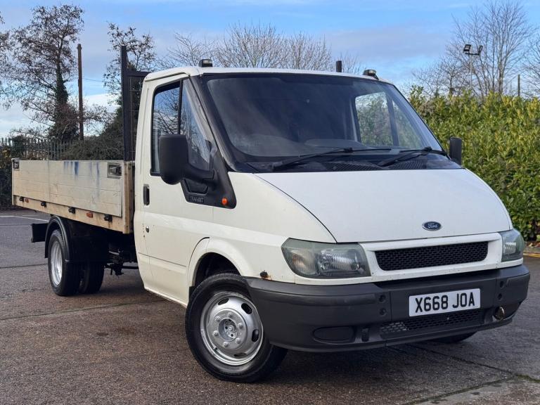 2001 Ford Transit FLATBED SCAFFOLD TRUCK LONG BED LOVELY DRIVE AND CONDITION LONG MOT NO VAT  CHA...