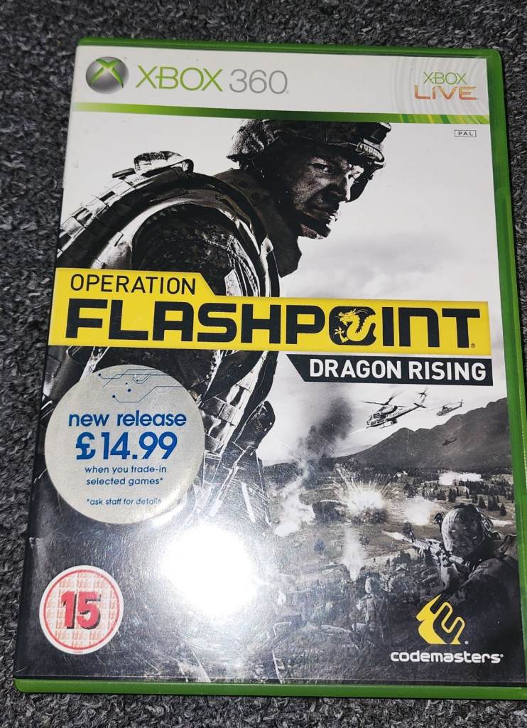 X Box 360 - Flashpoint- Dragon Rising - Game [Used]