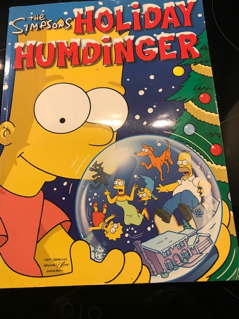 The Simpsons Holiday Humdinger Book