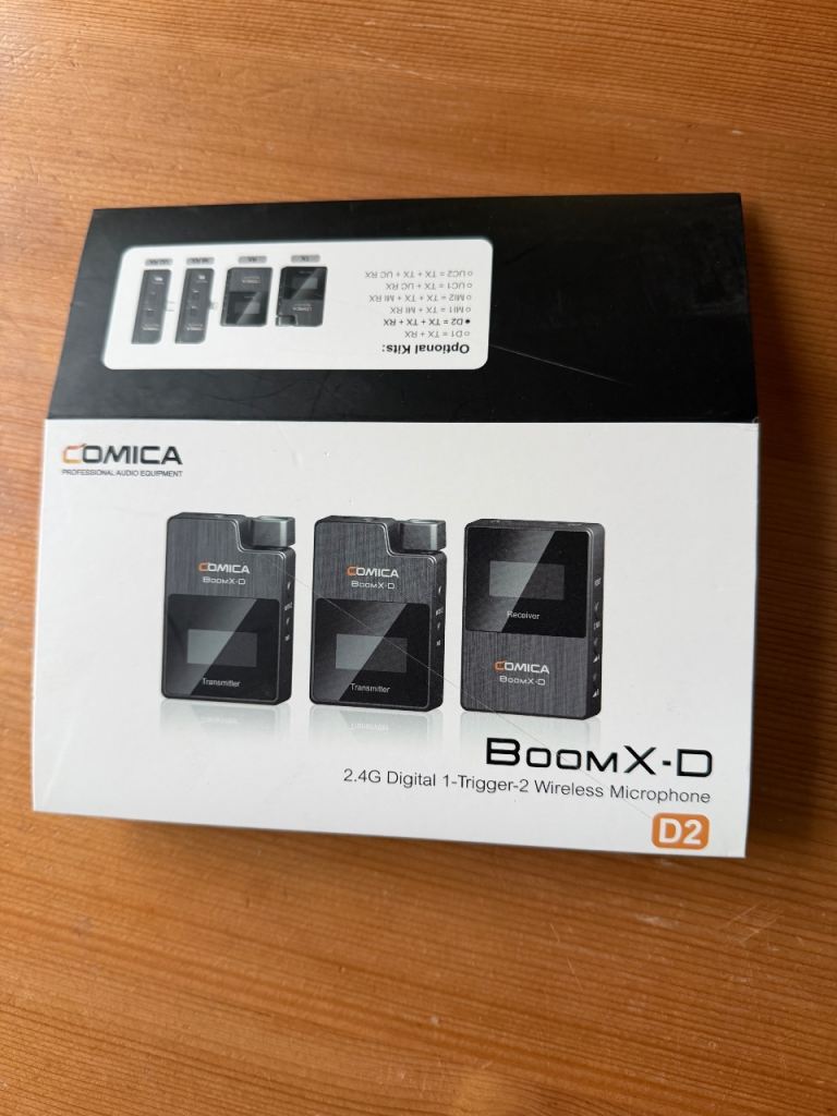 Video recording - BoomX-D2 