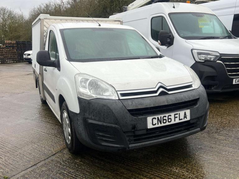 2016 Citroen Berlingo 1.6 BlueHDi 1000 X Jiffy Truck Chassis Cab Diesel Manual