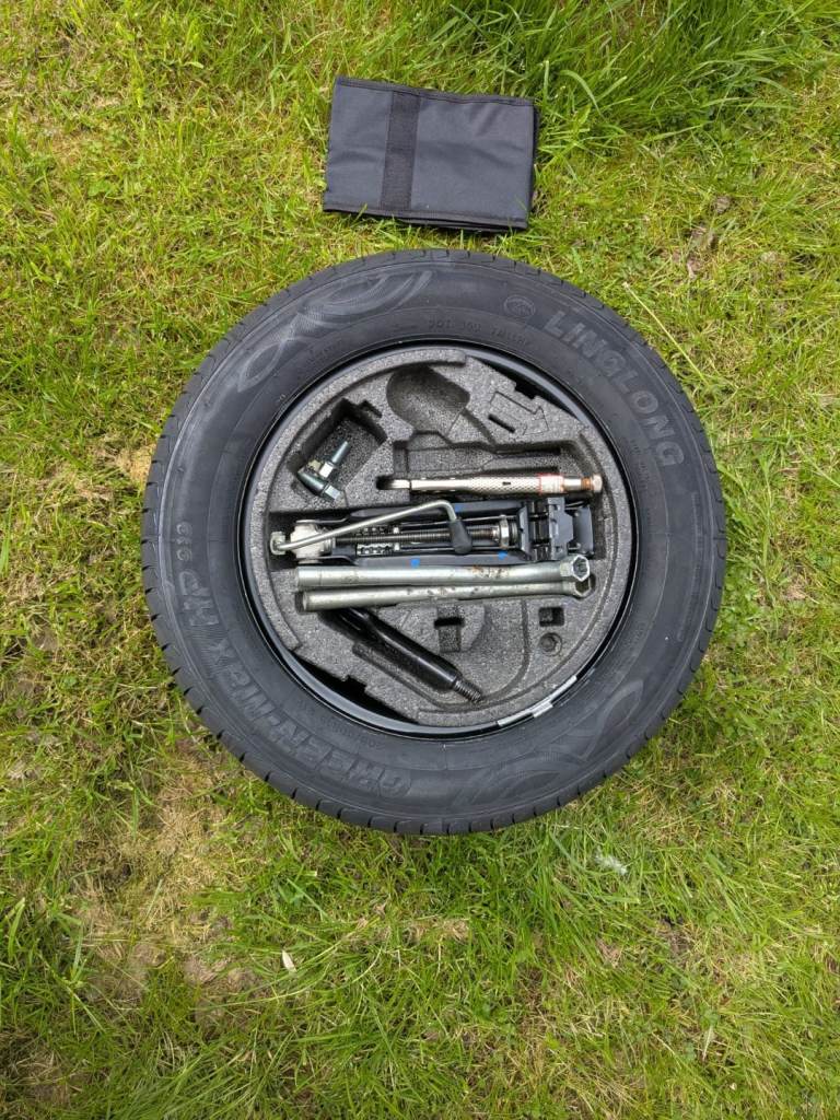 New spare wheel/tyre + toolkit bundle