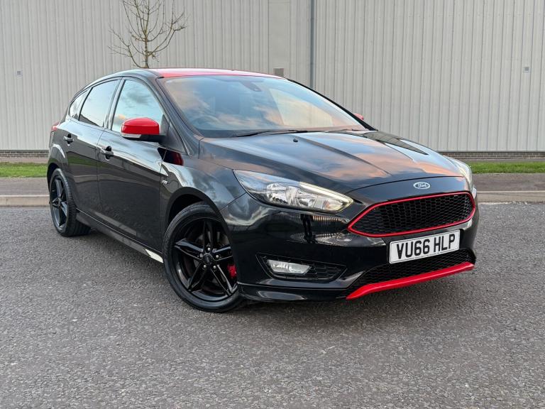 2016 66 FORD FOCUS 1.5 ECOBOOST 182 ZETEC S BLACK * SATNAV * DAB * BLUETOOTH