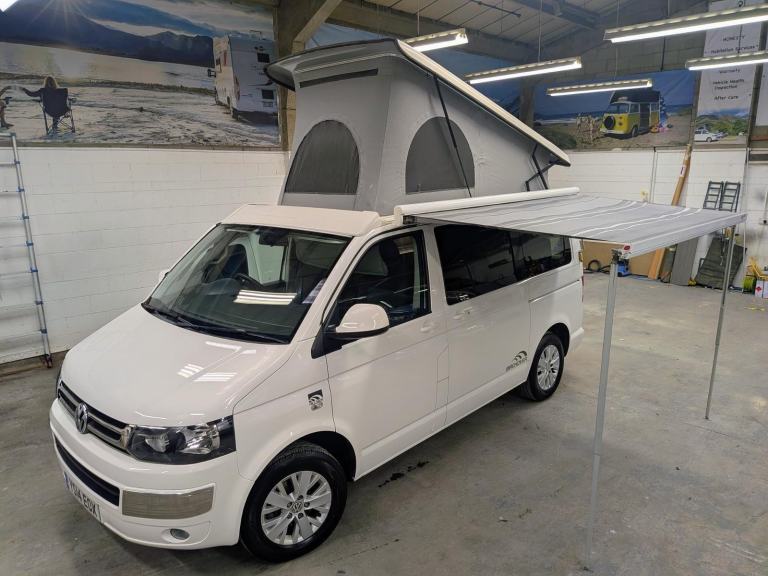  2014 VW TRANSPORTER HILLSIDE LEISURE BIRCHOVER SWB POP-TOP ROOF