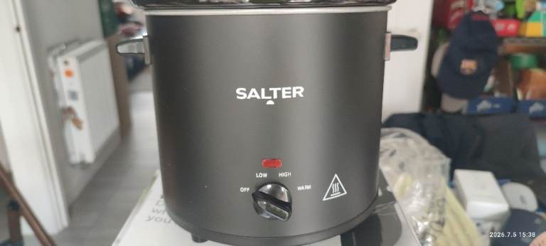 Salter 3.5L Chalkboard Slow Cooker – Brand New