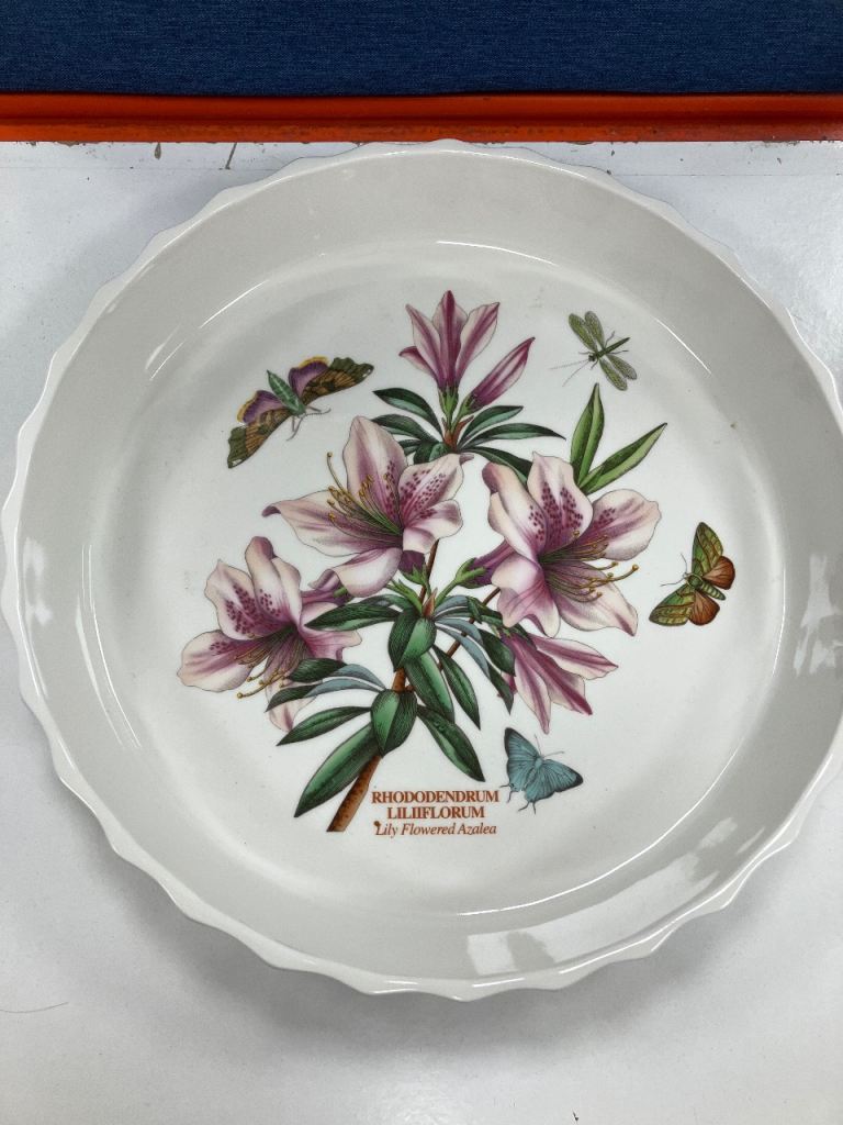 Portmeirion Botanic Garden Flan Dish