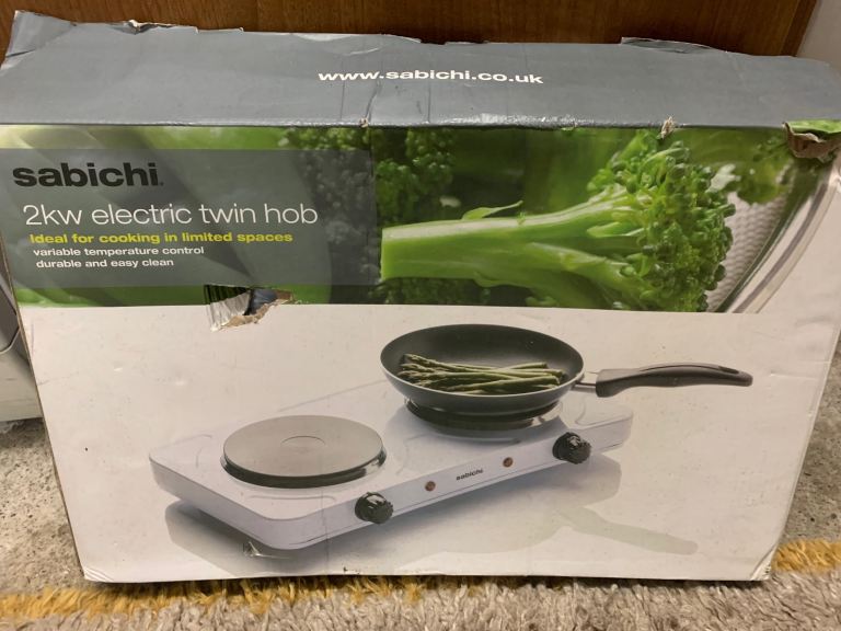 Brand new Sabichi Portable electric 2kw hob