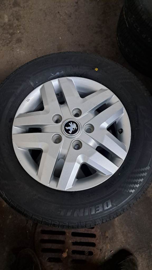 Ducato boxer relay 16 inch alloys and new tyres