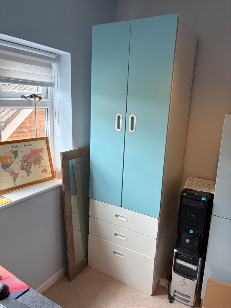 Kids Ikea wardrobe