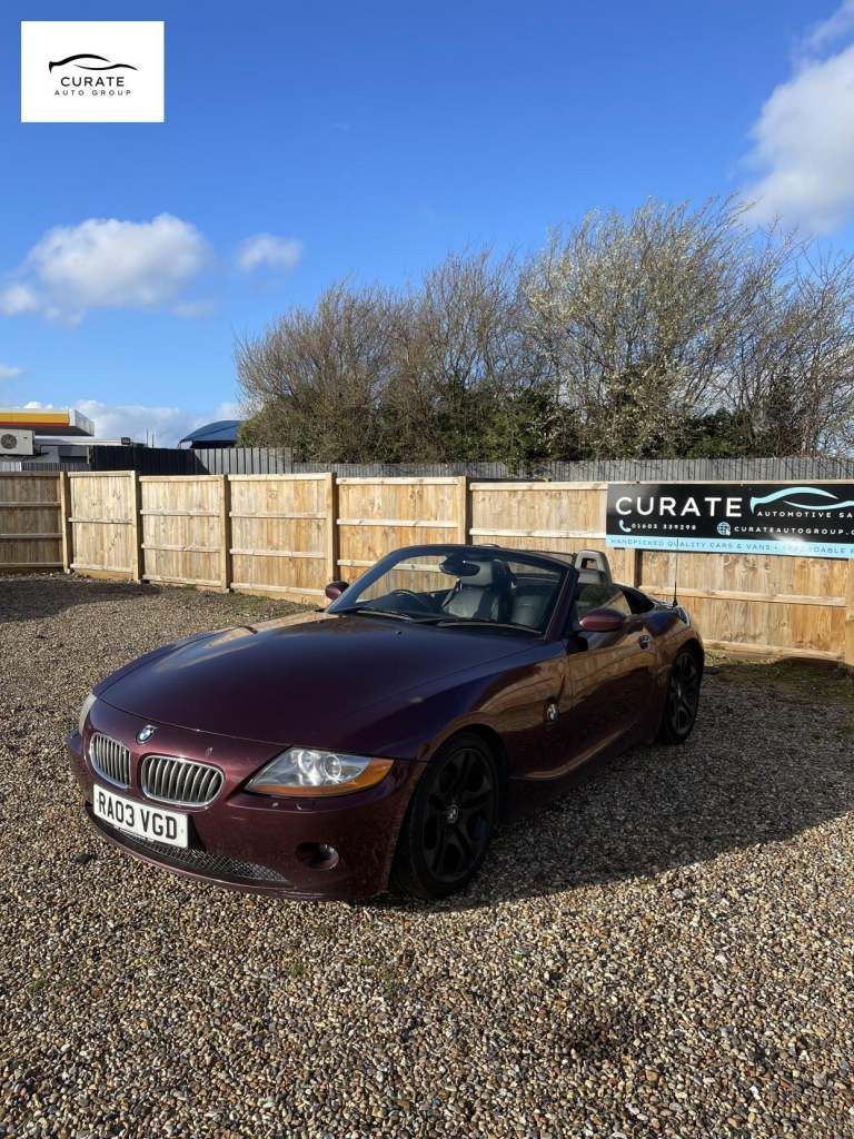2003 BMW Z4 3.0i 2dr CONVERTIBLE PETROL Manual