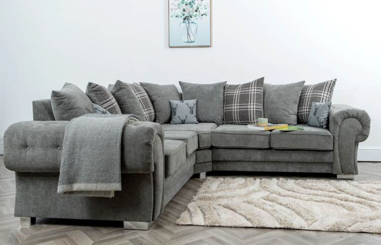 Verona Corner Sofa & 3-2 Sofa Set 🎉 Comfy Premium Luxury Design | 25% Off Free COD **