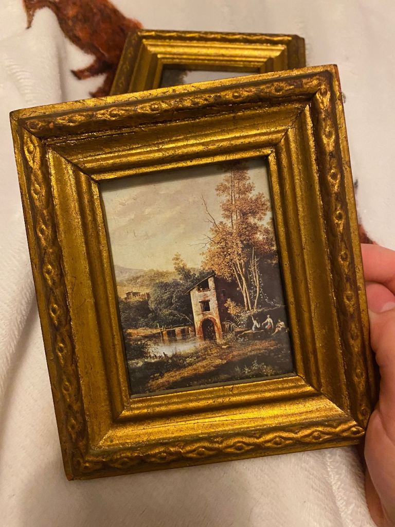 "L'Alba" by Van Loo, Antique Florentine Painting (Offers Considered)