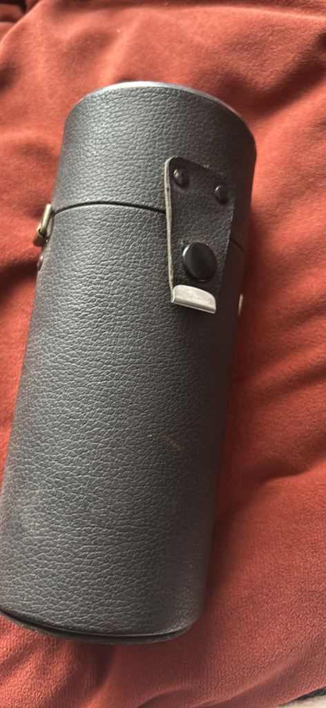 Vintage camera lens 