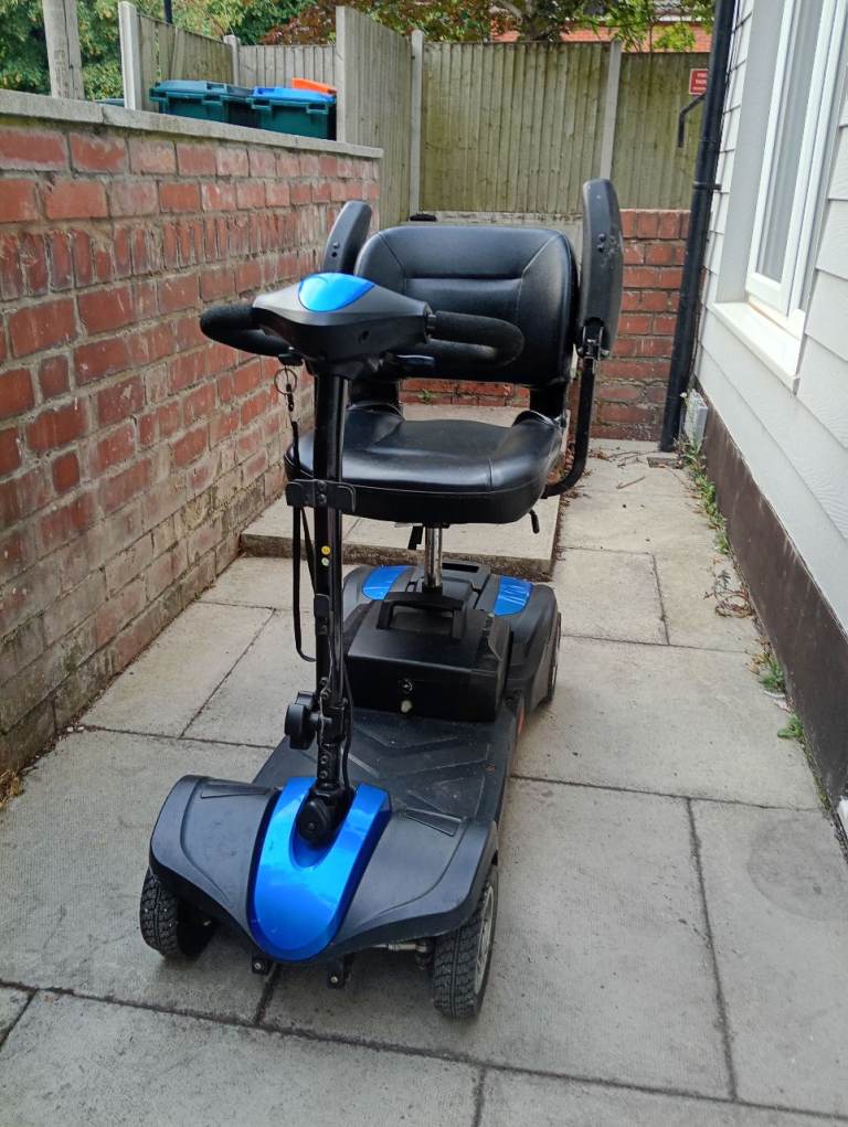  Mobility Scooter - Black and Blue, Good Condition