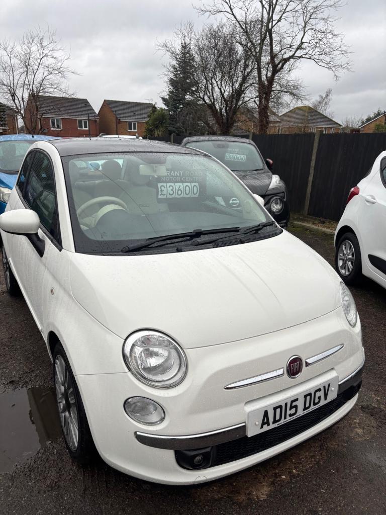 2015 Fiat 500 0.9 TwinAir Lounge 3dr HATCHBACK Petrol Manual