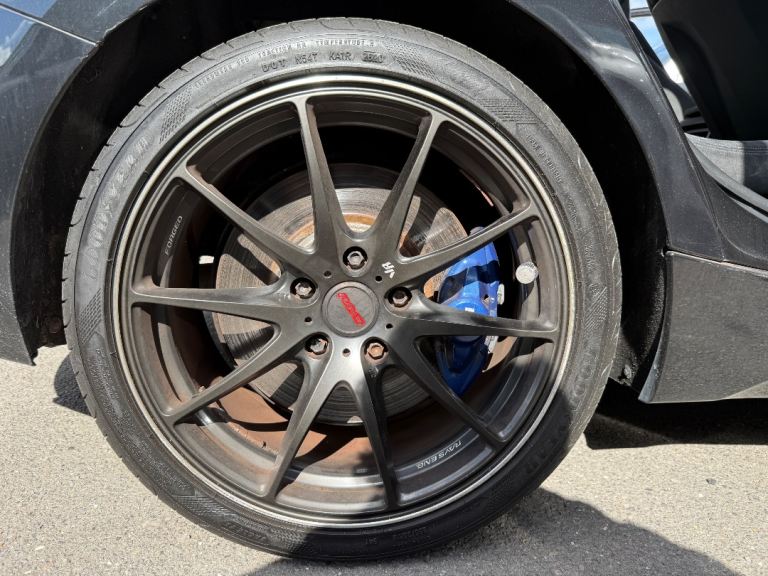 RAYS Volk Racing G25 Wheels - Set of 4, Black, Good Condition