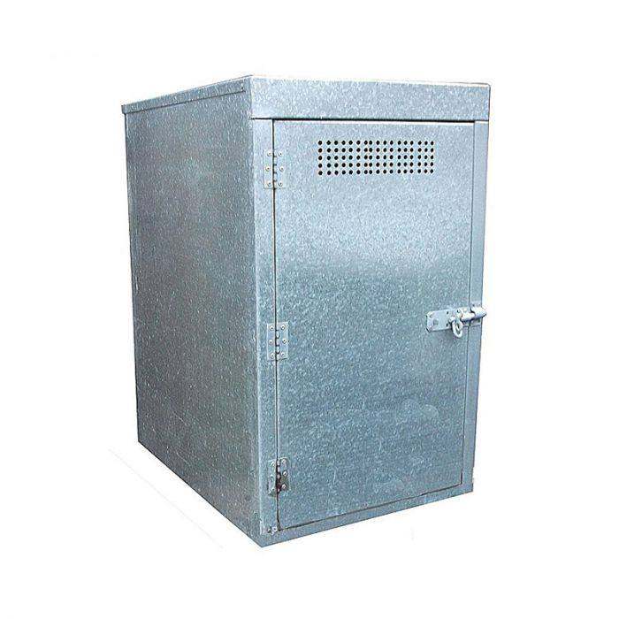 Galvanised boiler storage box gas bottle shed