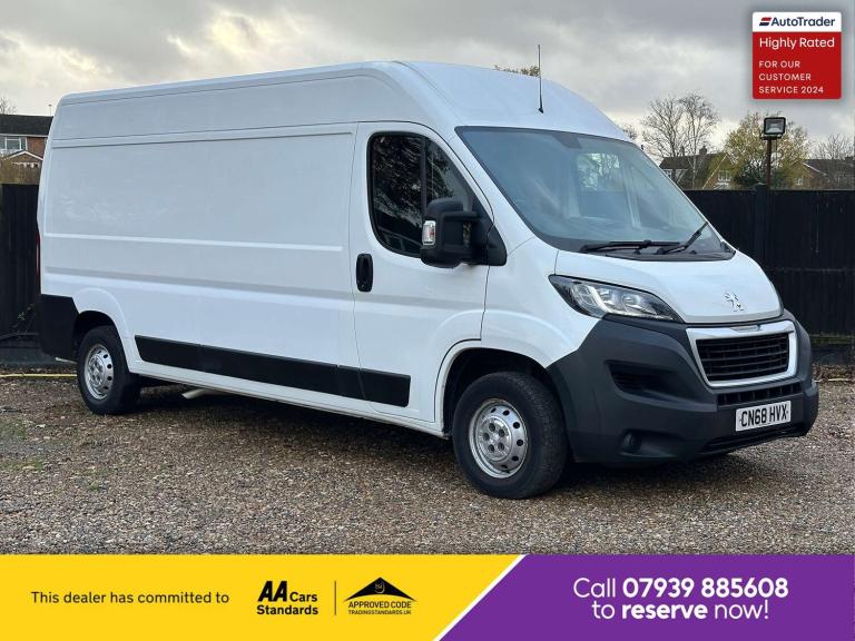 2018 Peugeot Boxer 2.0 Boxer 335 Professional L3H2 Blue HDi Panel Van Diesel Manual