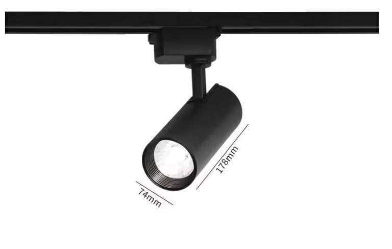 Track spot lights / lighting, 30 Watt, 4000K, 3 Wire (L001)