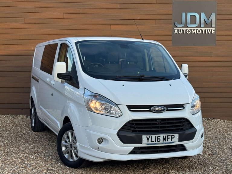 2016 Ford Transit Custom 2.2 TDCi 125ps Low Roof D/Cab Limited Van PANEL VAN DIESEL Manual