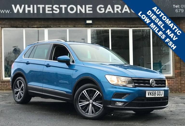 2018 68 VOLKSWAGEN TIGUAN 2.0 TDI SE NAVIGATION SUV 5DR DIESEL DSG EURO 6 (S/S) 