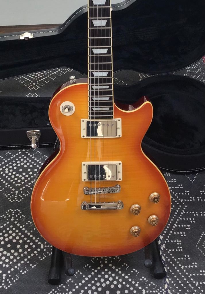 **MAY SWAP** Epiphone Les Paul Standard PlusTop PRO - Honeyburst Finish, Mint & Luxury Case