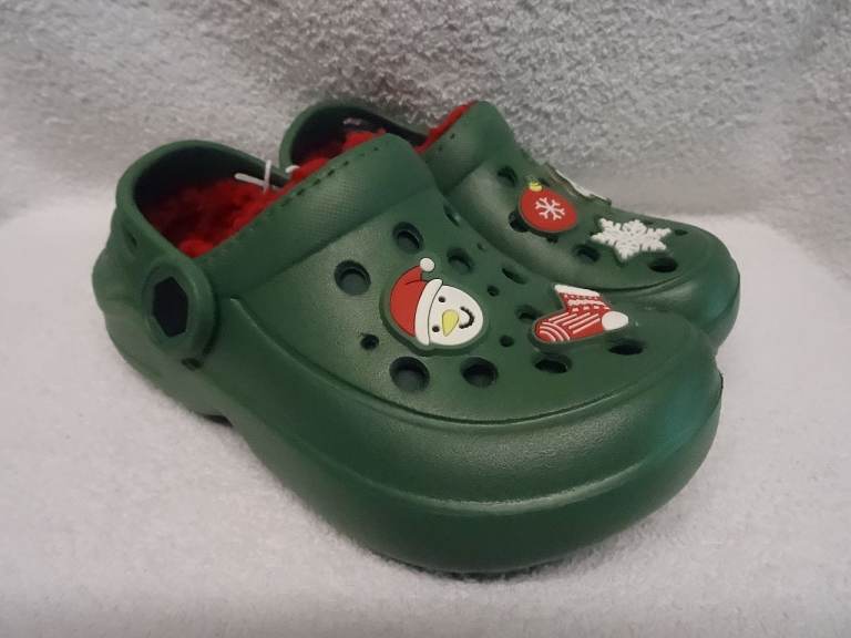 Children's Festive Clogs, Size Childrens UK 8, Brand New with Tag, Only £6