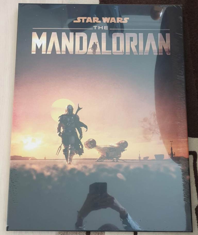 Star Wars: The Mandalorian Dusk Canvas Wall Art (NEW & SEALED)