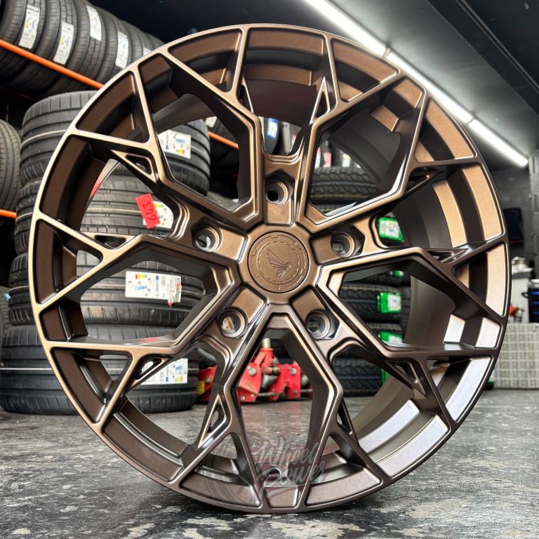 18” 5x160 Load Rated Alloy Wheels Bronze Ford Transit Custom 