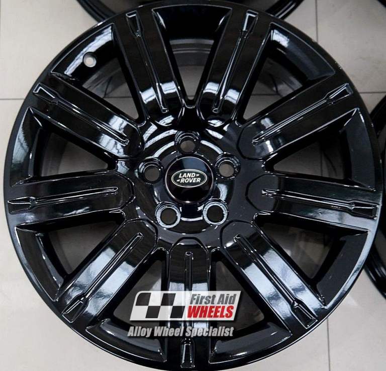 RANGE ROVER SPORT 1x 20'' GENUINE AUTOBIOGRAPHY 9 SPOKE GLOSS BLACK ALLOY WHEEL S321BG